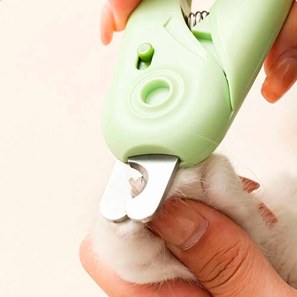 Cortaúñas LED para Mascotas | Corte Seguro y Preciso para Perros y Gatos
