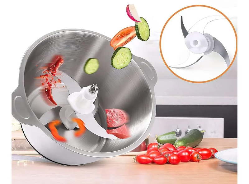 Picadora Eléctrica Multifuncional 2L | Cocina Más Rápido y Sin Esfuerzo