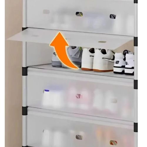Zapatero 6 Niveles Con Tapa Protectora