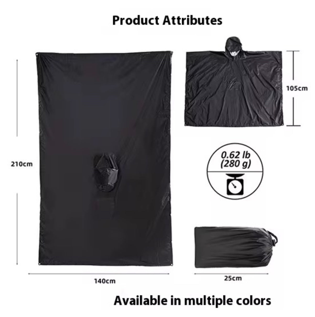 🌧️ Impermeable Premium para Lluvia | Protección Completa y Comodidad
