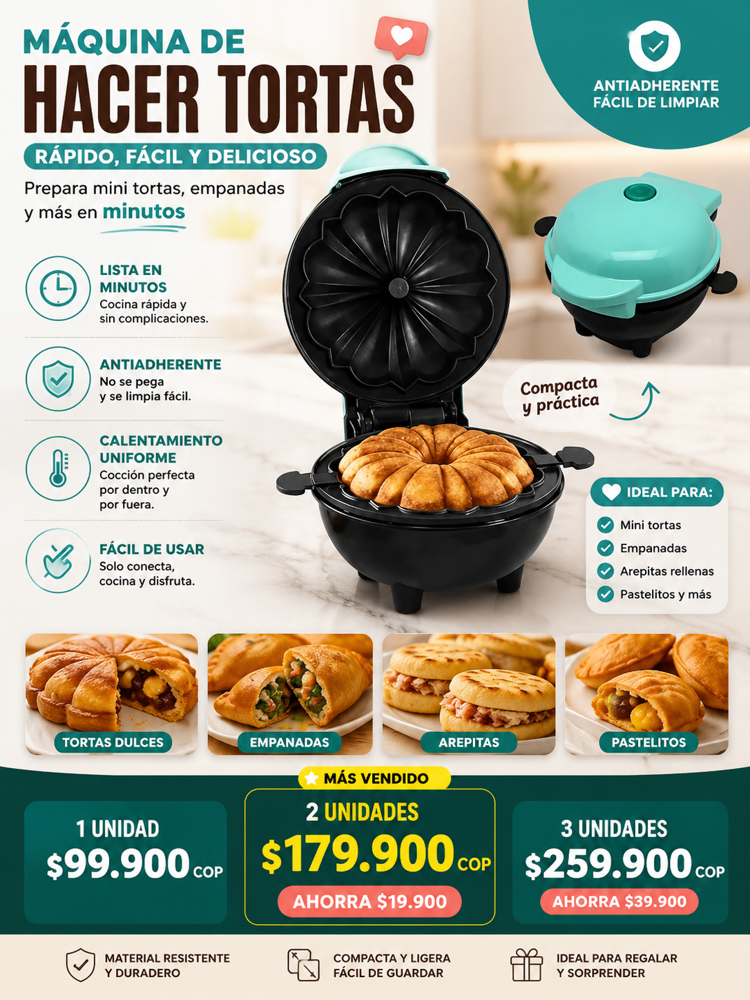 Máquina Electrica Para Hacer Tortas